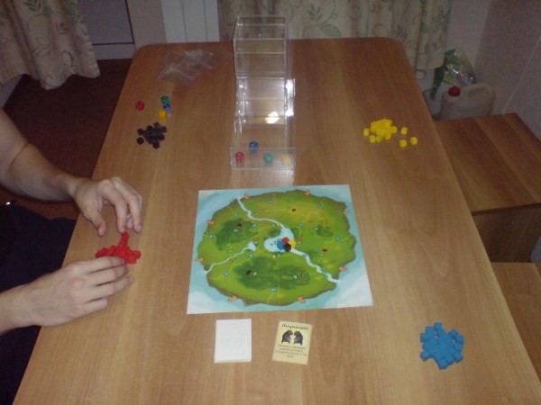 Подготовка к игре.